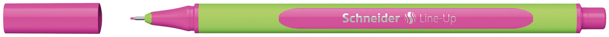 Schneider Schreibgeräte Line-Up Fineliner – 0,4 mm, pink, Cap-Off