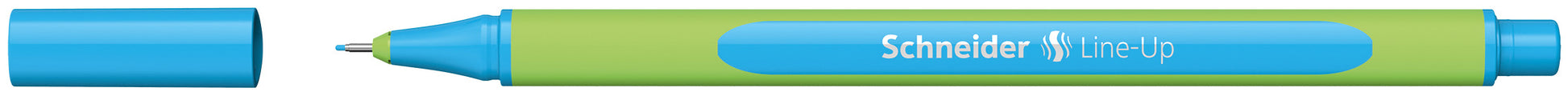 Schneider Schreibgeräte Line-Up Fineliner – 0,4 mm, blau, Cap-Off