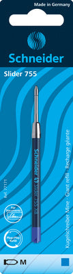 Schneider AG Schneider SLIDER 755 Kugelschreiber-Mine – Blau, 0,7 mm, Format G2