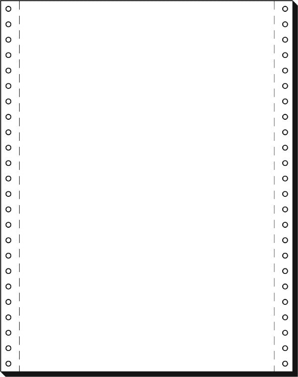 Sigel Endlospapier Weiss – 304,8 mm × 9,45", 70 g/m², 2'000 Blatt
