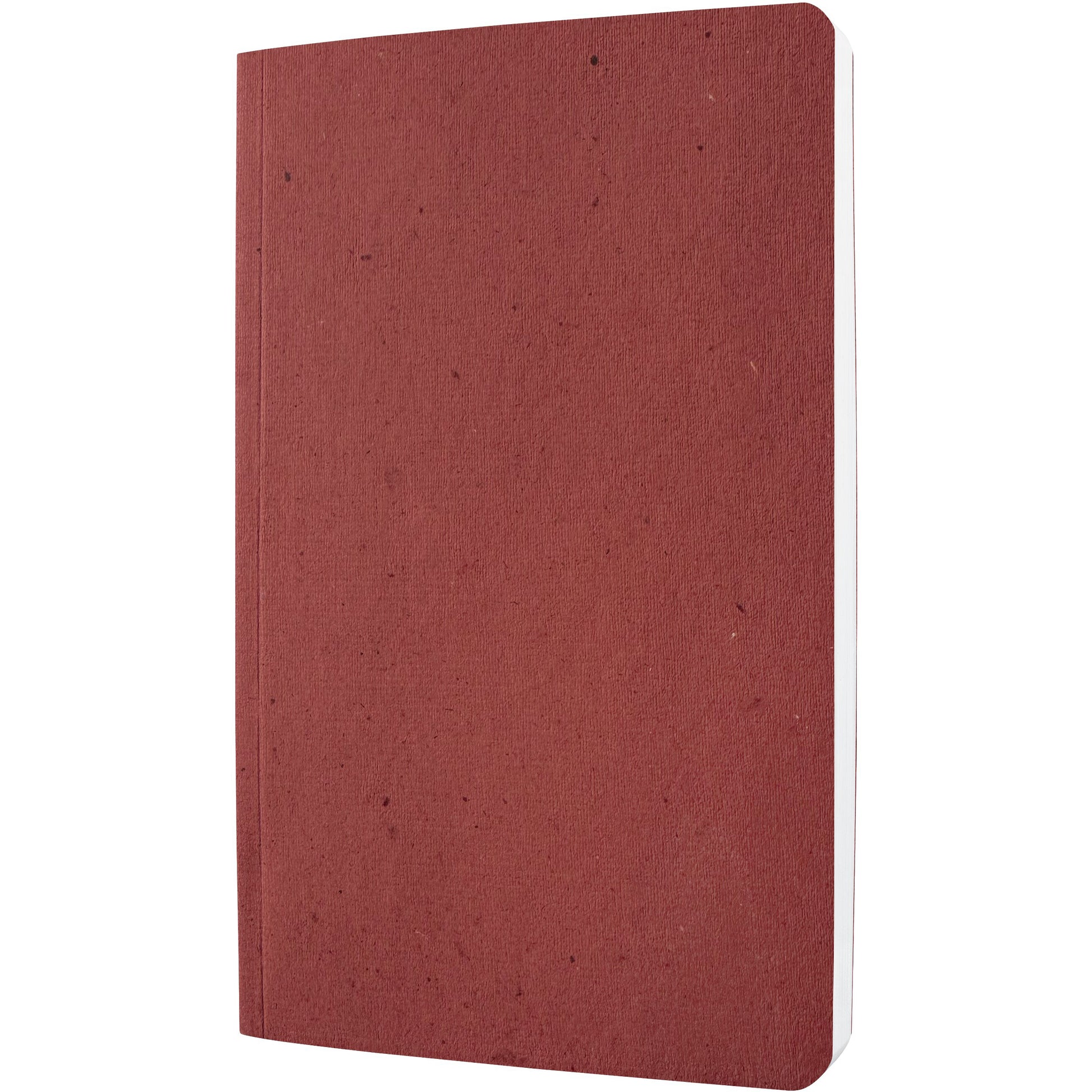 Sigel Re-Up Notizbuch – 140 × 200 mm – kariert – 50 Blatt – 100 g/m² – gebunden, aus Teeblättern, Unikat, rot