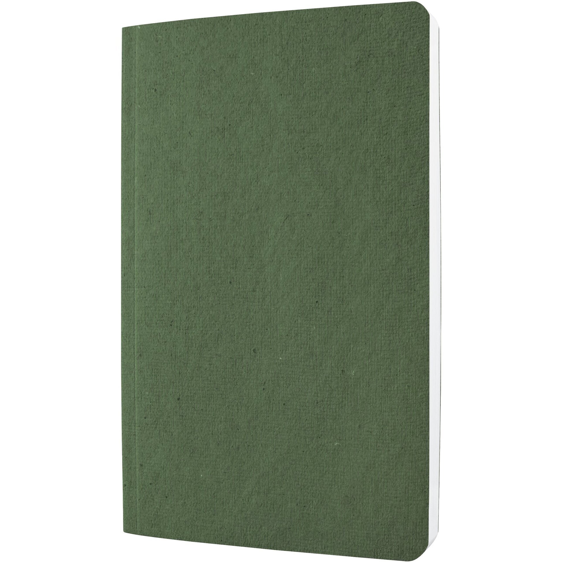 Sigel Re-Up Notizbuch – 140 × 200 mm – kariert – 50 Blatt – 100 g/m² – Softcover, aus Teeblättern, moosgrün