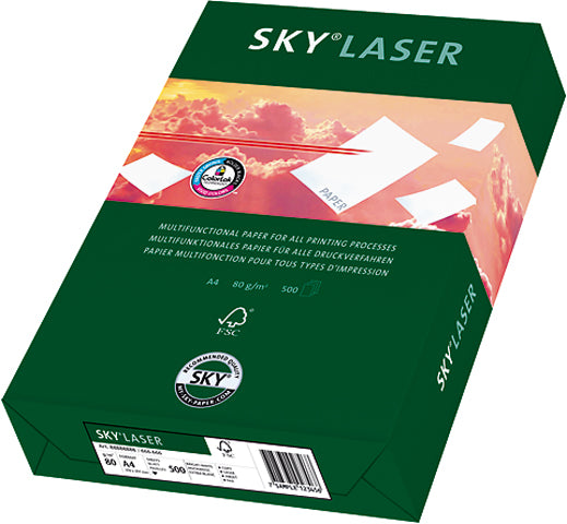 Papyrus Sky Laser-/Farblaserpapier – A3, 80 g/m², 500 Blatt