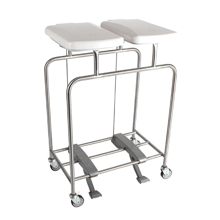 Snijders care Aufbewahrungsbox ohne Deckel – Edelstahl – mit Scharnier, Deckeldämpfung – 660 × 950 × 435 mm