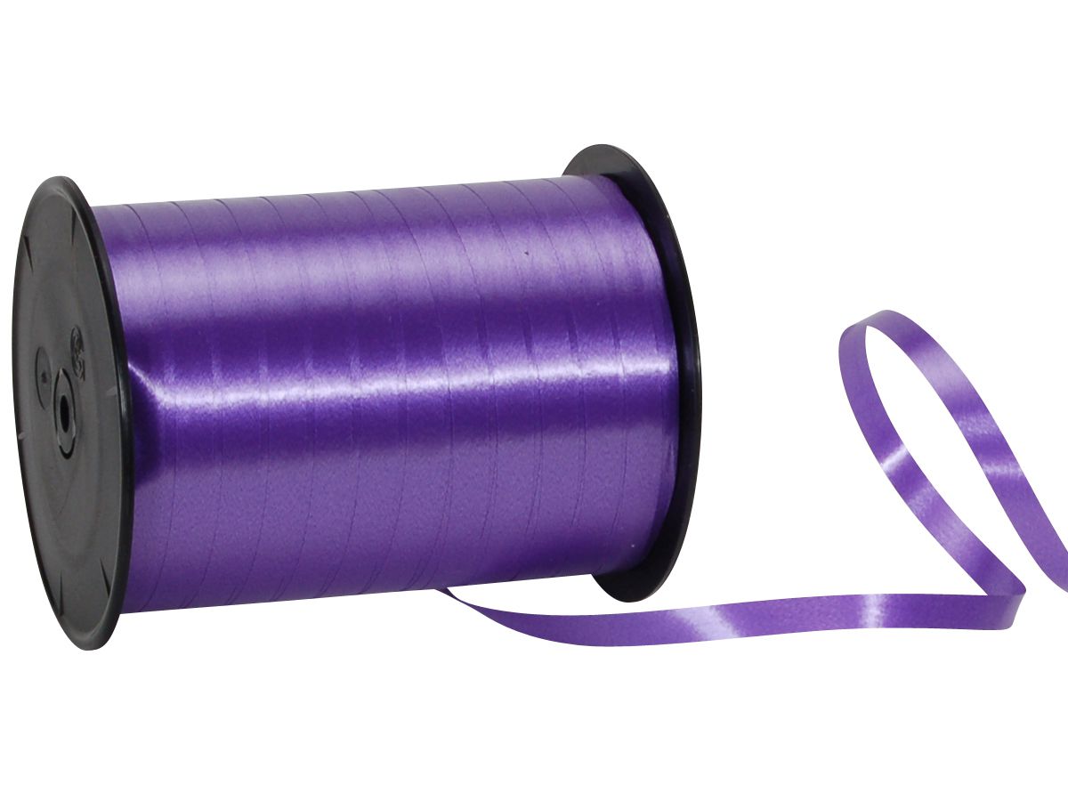 Spyk Ruban Cadeau Poly Violet – 7 mm × 500 m – 1 pièce.
