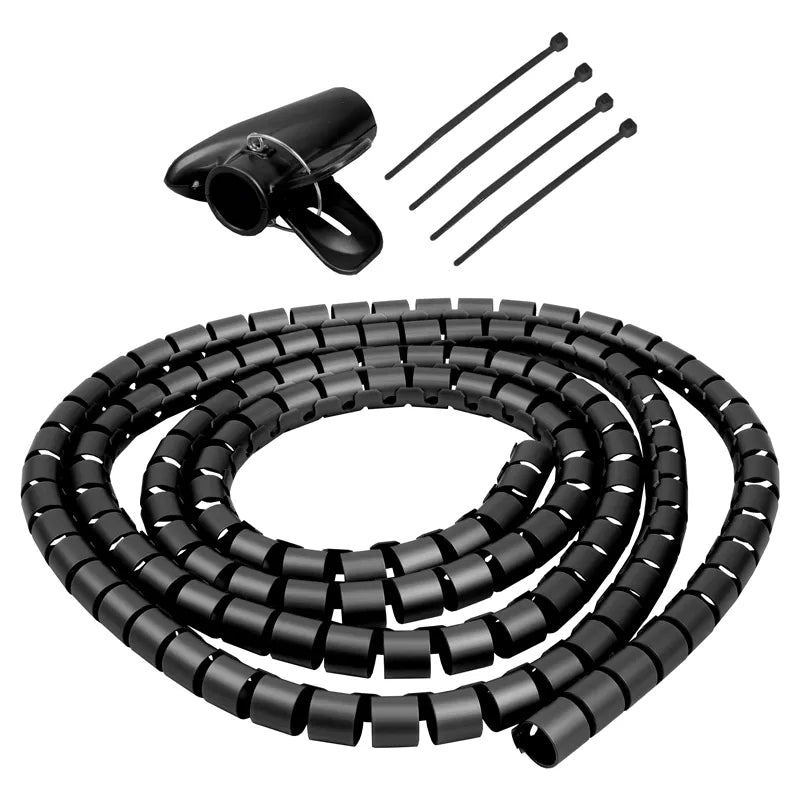 Steffen 62642502S Kabelmanagement-Set – Abdeckung – Schwarz