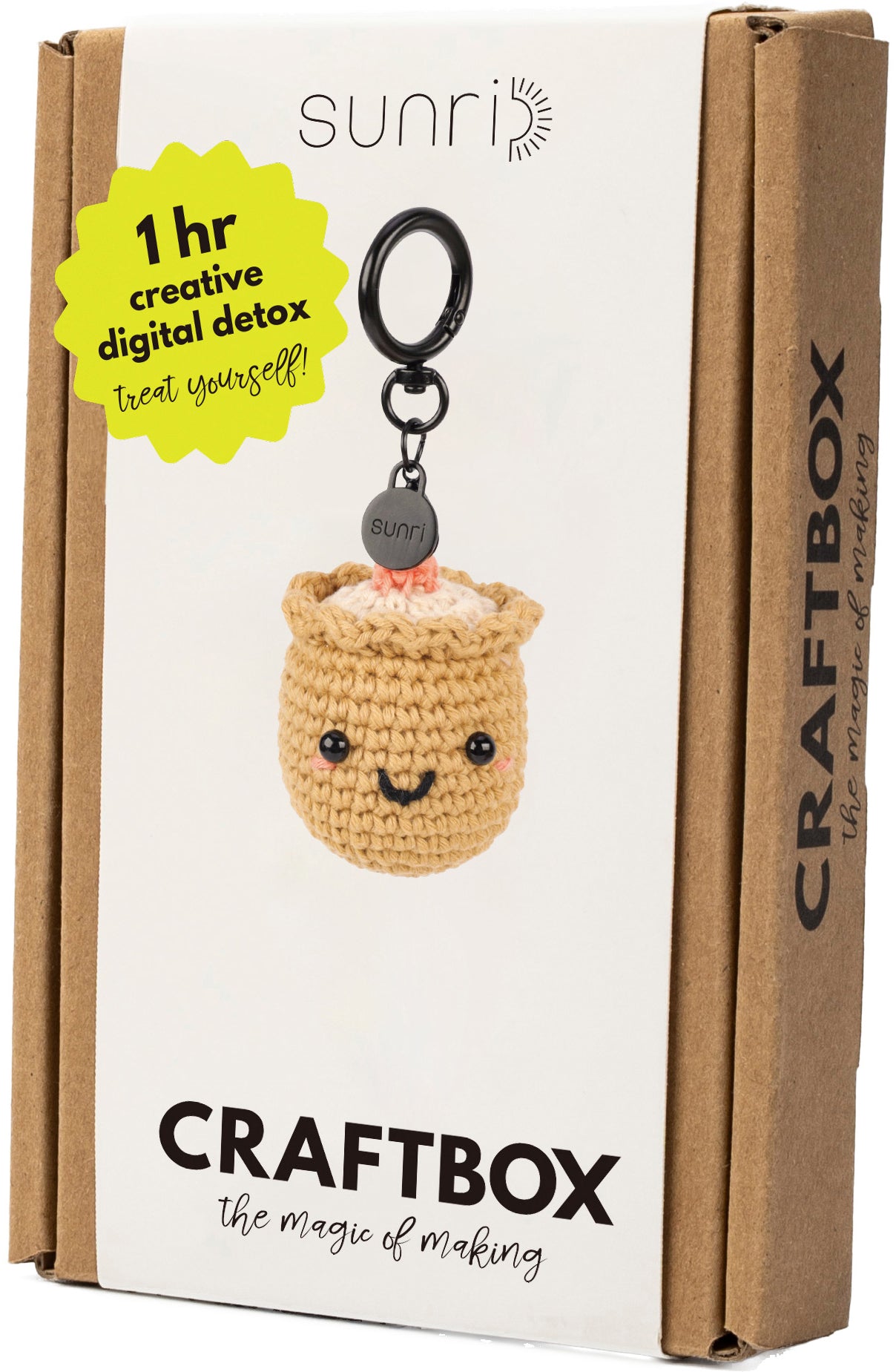 Sunri DIY620 Häkelset Shu Mai – ca. 6×4 cm, 100% Baumwolle