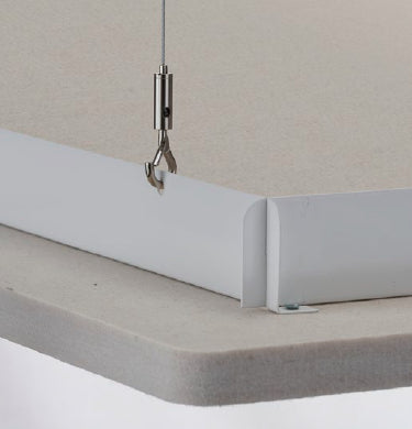 Suono ADAPT Versteifungswinkel – Länge 1'444 mm, Aluminium, Weiss, für suonoSHAPE