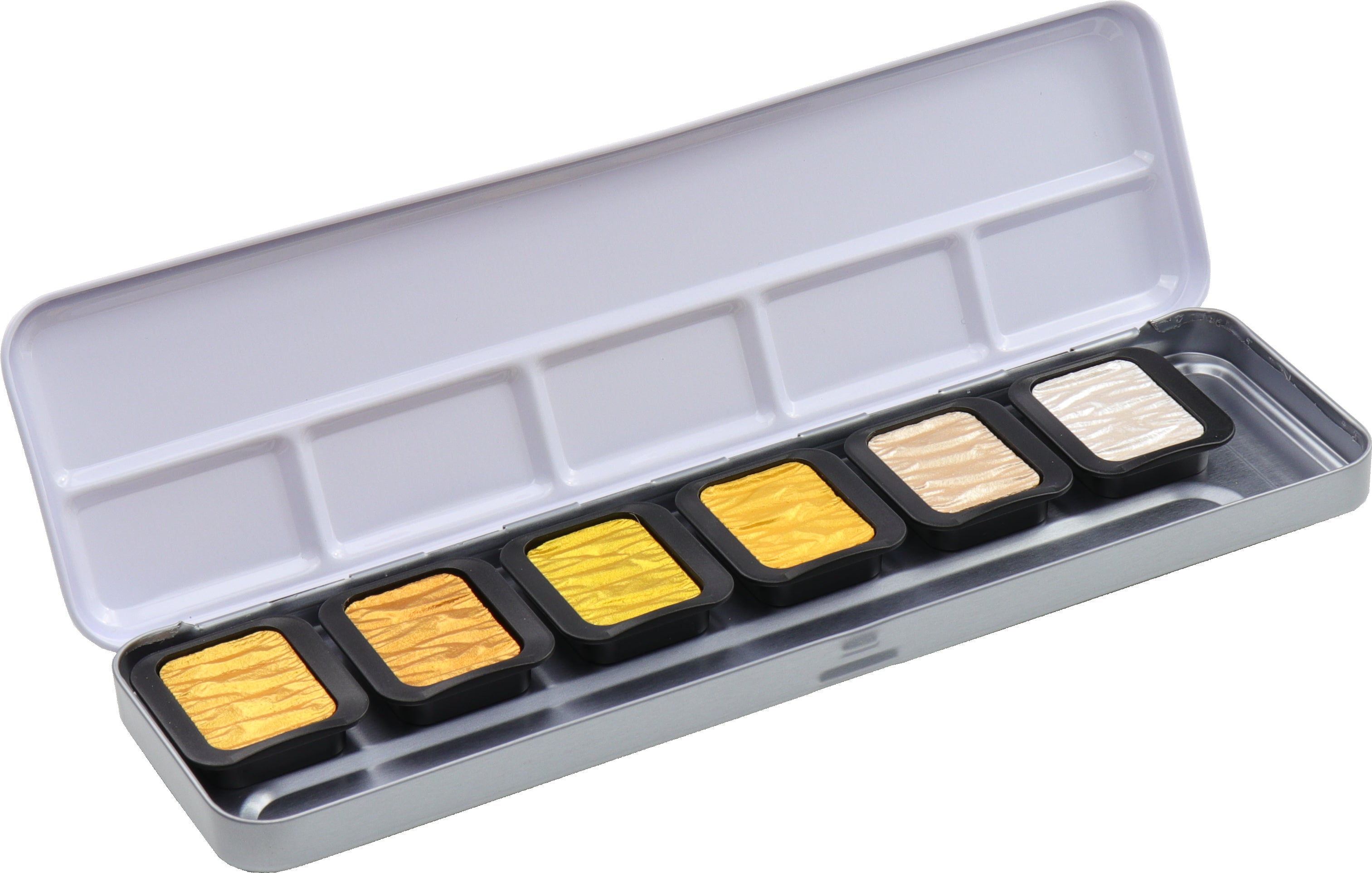 Talens Finetec Aquarell-Farbkasten – Perlglanz – 6 Farben