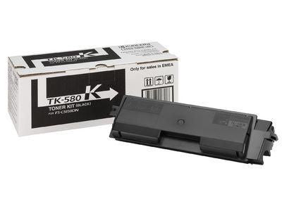 Kyocera – Toner TK-580K – Schwarz, 3500 Seiten – für Kyocera FS-C5150DN, ECOSYS P6021, P6021CDN