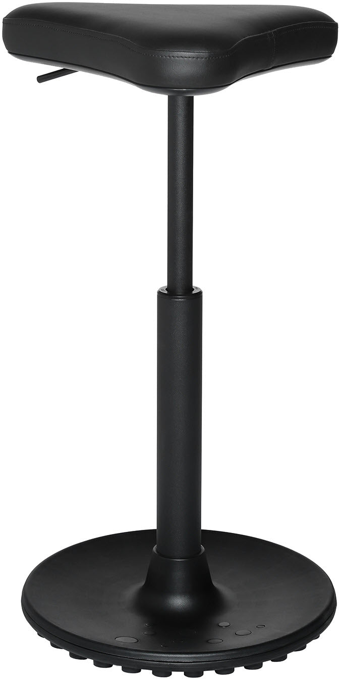 Topstar easyClean SH300D10 Stehhocker – Kunstleder – Schwarz, mit 3D-Sitness