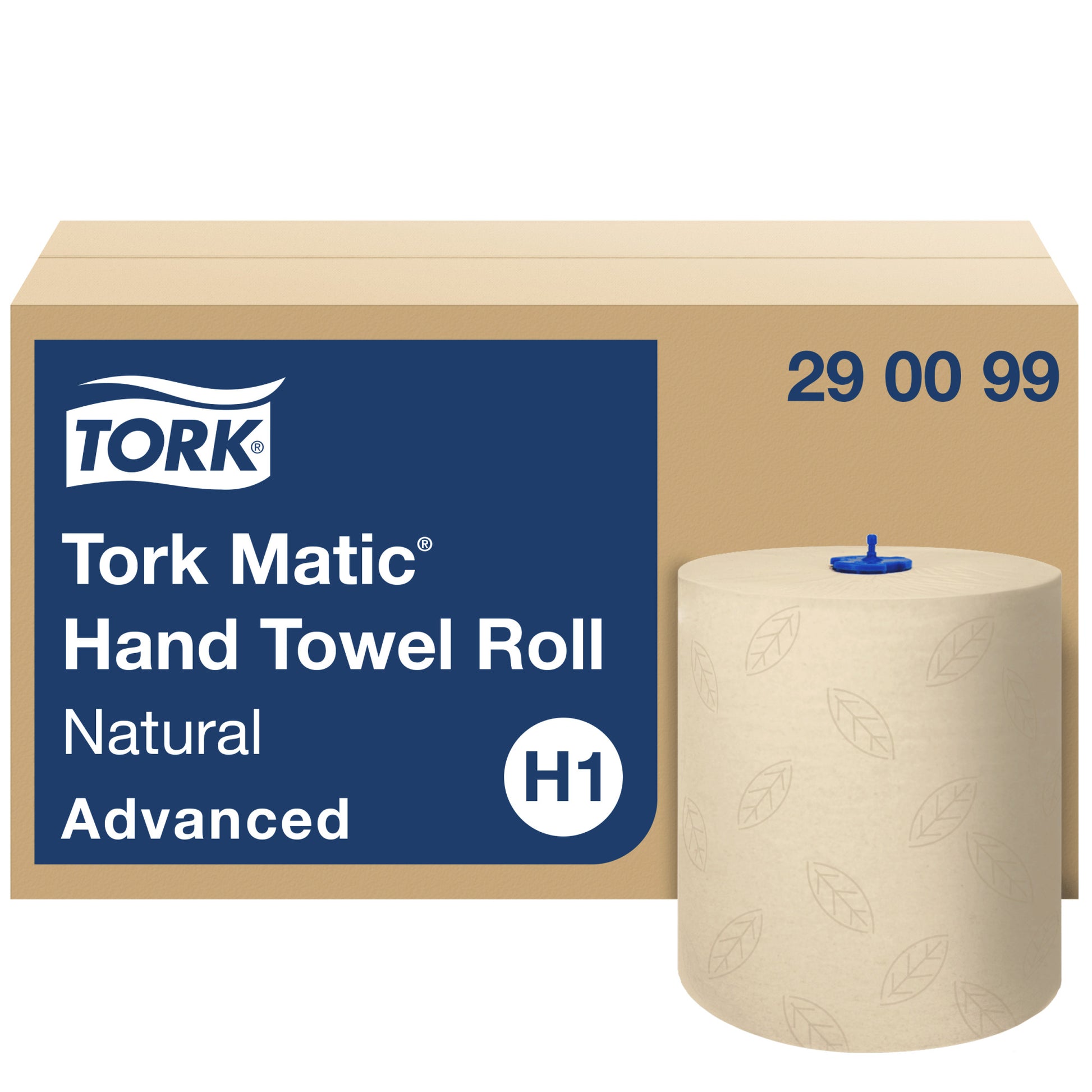 Tork Handtuchrolle – Natur, Recycling-Fasermischung – für H1