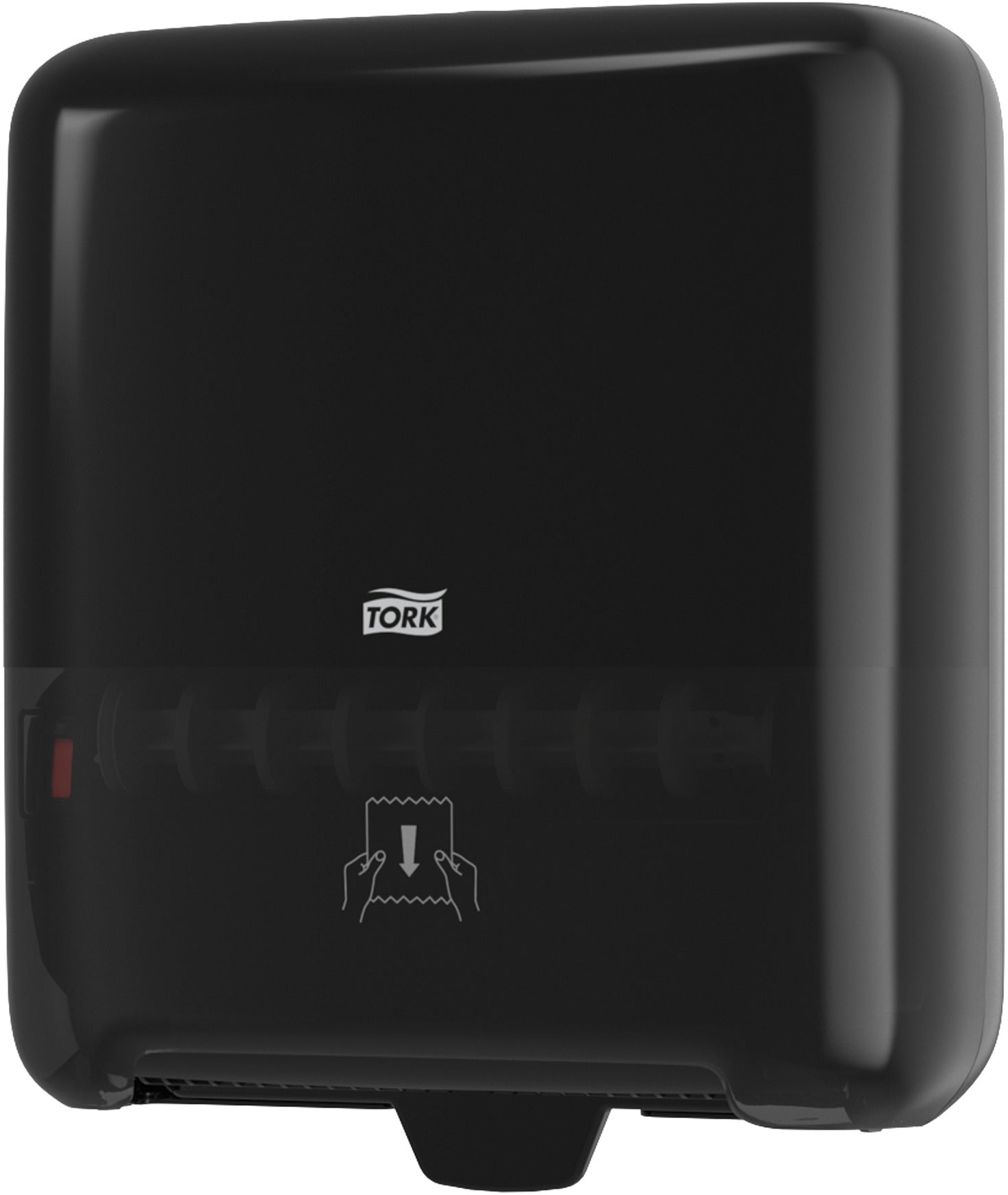 Tork Handtuchrollenspender Elevation – für H1, Kunststoff, Schwarz, 206 × 368 × 331 mm