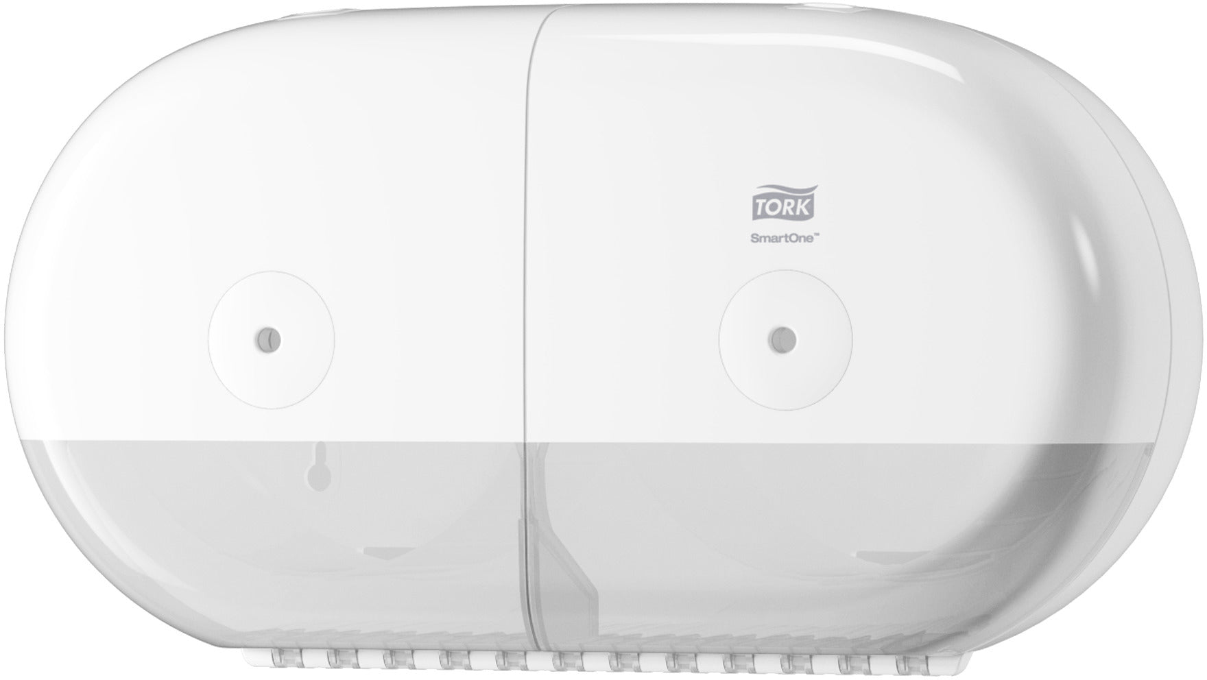 Tork SmartOne – Toilettenpapierspender – Kunststoff, Weiss, für Tork T9 Nachfüllungen, 15,6 × 39,8 × 22,1 cm