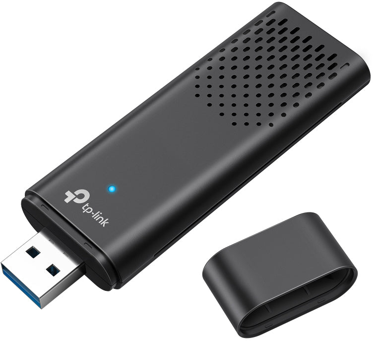 TP-Link Archer TX20UH USB-WLAN-Adapter – Wi-Fi 6 (802.11ax), bis zu 1800 Mbit/s, USB 3.2 Gen 1 (5 Gbit/s) – für W
