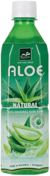 Tropical Limonade Natural, Aloe Vera – 20 × 5 dl, mit Aloe Vera Stückchen