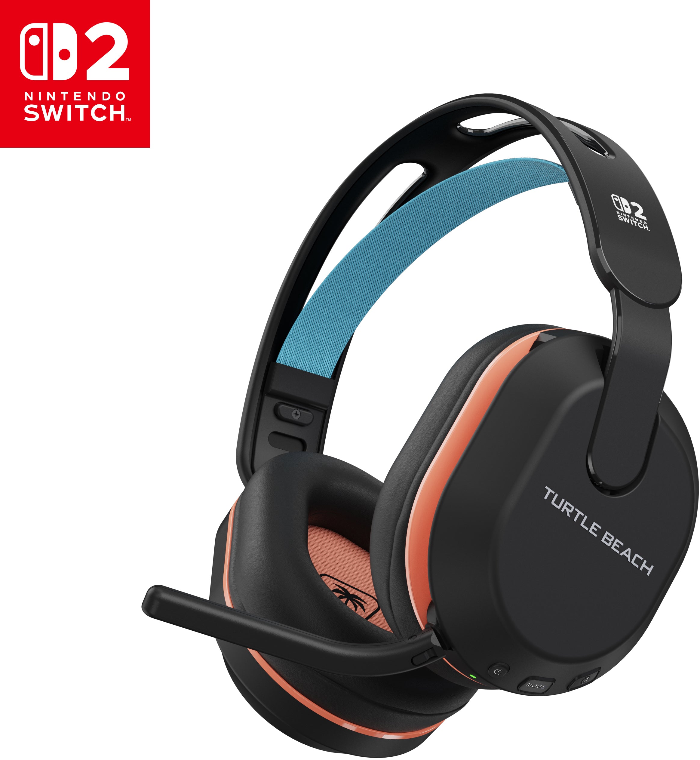 Turtle Beach Stealth 500 Gaming-Headset – Over-Ear, 2,4 GHz + BT, mit USB-C-Dongle, Schwarz