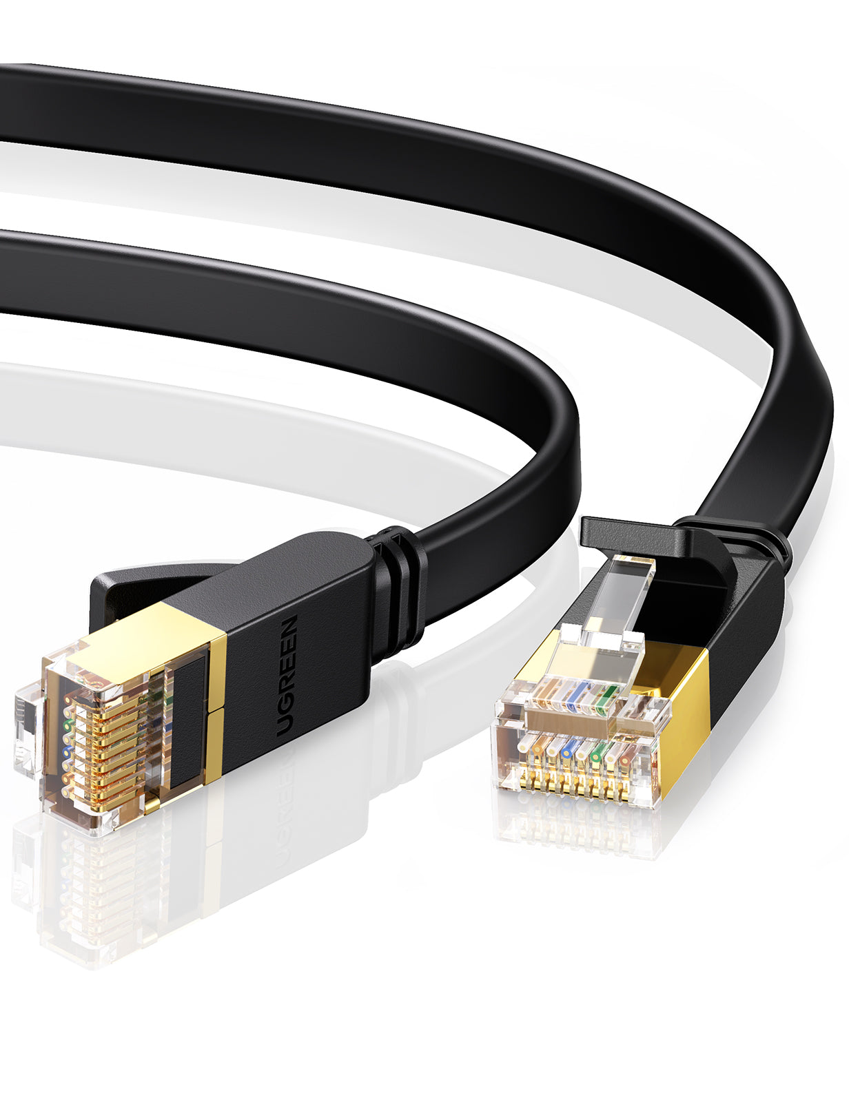 Ugreen 11267 Patchkabel – Cat7 U/FTP, 20 m, Schwarz, RJ-45