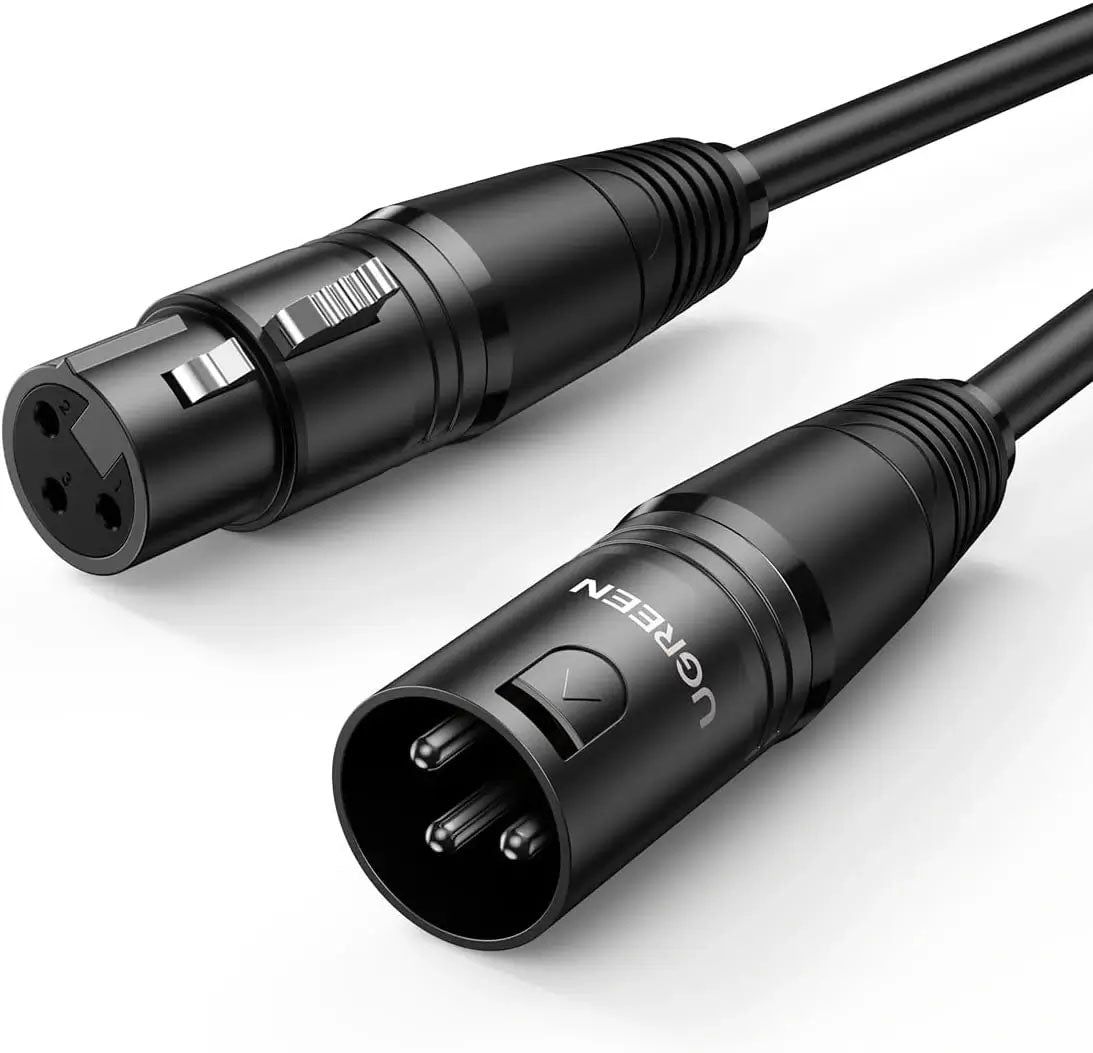 Ugreen 20710 Mikrofonkabel – XLR (Stecker–Buchse), 2 m
