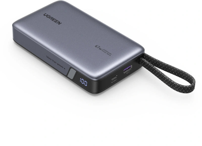 Ugreen PB550 Powerbank 20'000 mAh – 67 W PD, integriertes Kabel