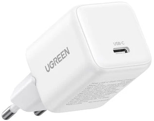 UGREEN 65009 USB-Wandladegerät 30 W – USB-C×1 – PD 3.0, QC 4.0, PPS, FCP, AFC, GaN – weiss