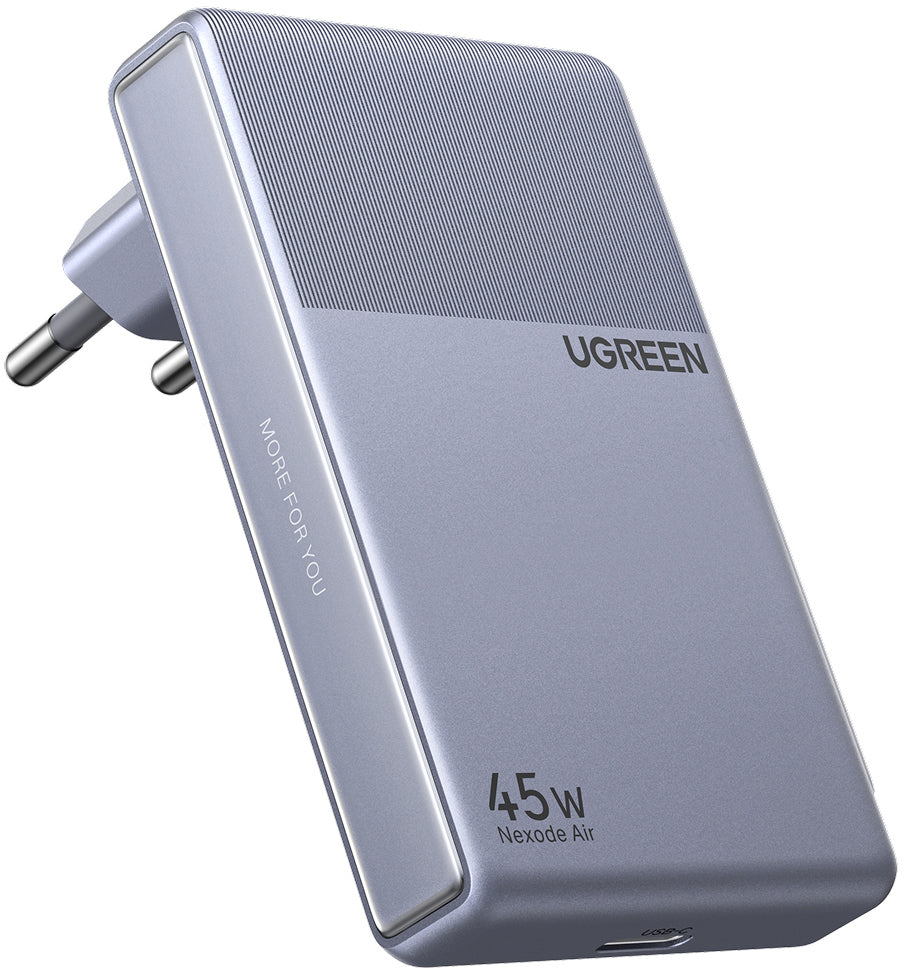 Ugreen Nexode Air SlimCharger 45 W USB-Ladegerät – USB-C×1, GaN – für iPhone 17-Serie und andere