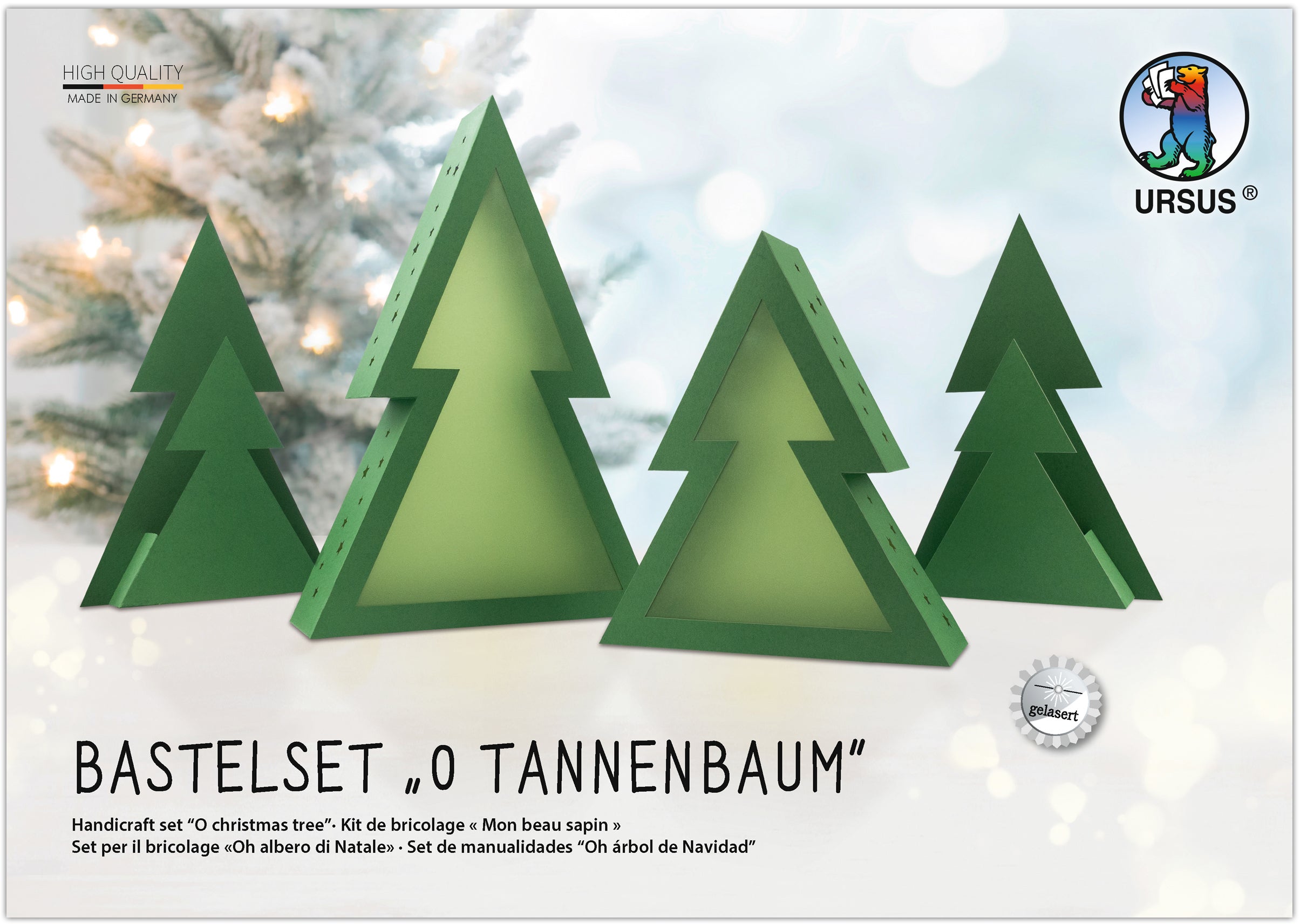 Ursus Bastelset – O Tannenbaum, grün