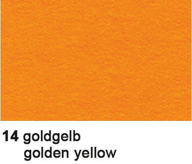 Ursus Tonzeichenpapier – 51 × 72,5 cm, 130 g/m², goldgelb
