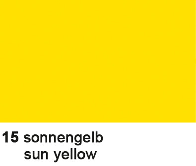 Ursus Fotokarton, Sonnengelb, A4, 300 g/m², 100 Bogen