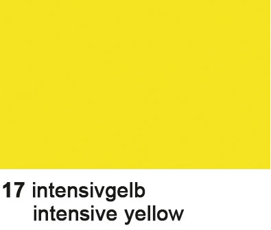 Ursus Fotokarton, Intensivgelb, 70 × 100 cm, 300 g/m²