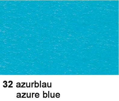 Ursus Fotokarton – 70,4 × 100,5 cm, azurblau, 300 g/m²