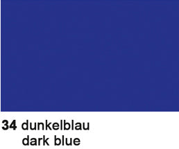 URSUS Seidenpapier – 50 × 70 cm, dunkelblau