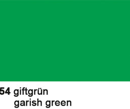Ursus Seidenpapier – Blumenseide – 36,5 × 50 cm – Grün – 25 Bogen