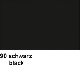 Ursus Seidenpapier, Schwarz, 37 × 52 cm, 25 Bogen