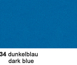 Ursus Moosgummi, Dunkelblau, 31 × 41 cm, 15 mm, 5 Bogen