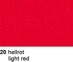 Ursus Moosgummi, Hellrot, 20 × 30,4 cm, 24 mm, 10 Bogen, 8350020