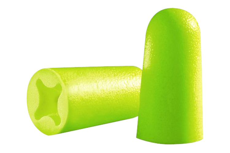 Uvex one2click Einweg-Ohrstöpsel – SNR 37 dB – Neongrün