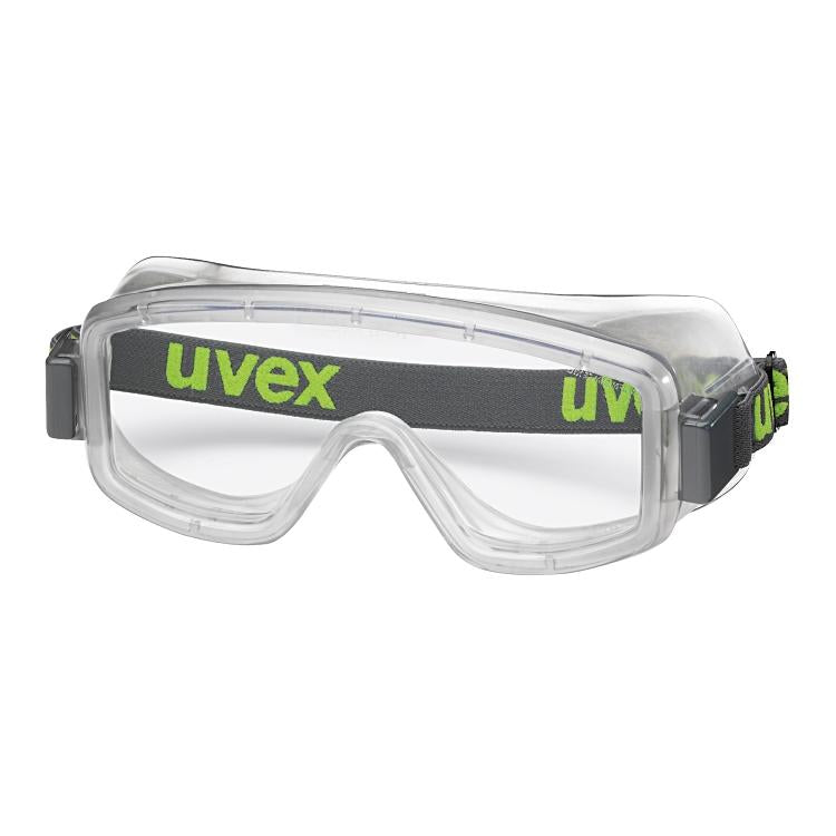 Uvex Vollsichtbrille 9405 – klar, beschlagfrei, UV-Schutz, für Brillenträger
