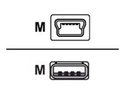 Zebra USB-Kabel, USB-A zu Mini-USB, USB 2.0