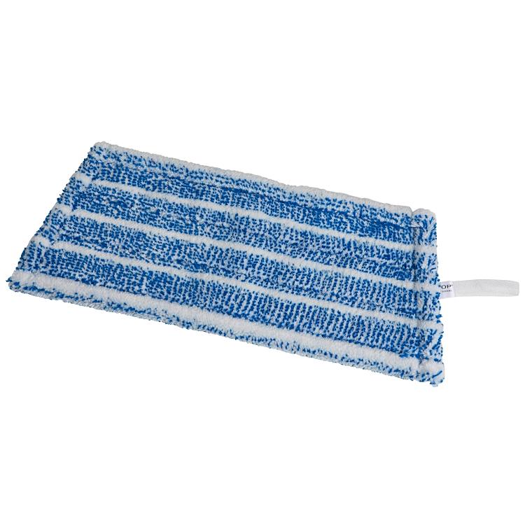 Weitaclean Wischbezug Blue Mop Klett Trapezmop – Plüsch, 25 cm