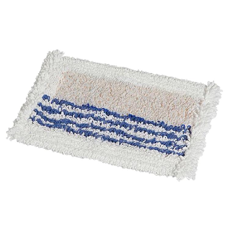 Vermop Wischbezug Twix Tronic – 30 cm, Baumwolle, Polyester, Mikrofaser, Blau, 1 Stk.