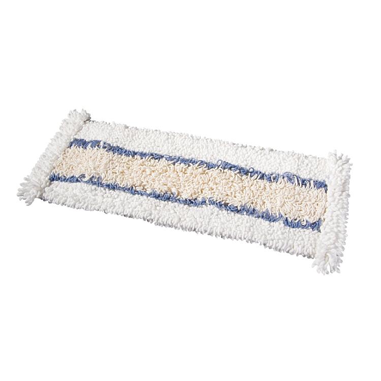 Vermop Wischbezug Sprint Plus Tronic – 40 cm – Baumwolle/Polyester/Mikrofaser – Weiss/Blau – 1 Stk.