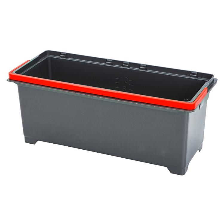 Vermop Becken – 10 l – 50,0 × 20,0 × 22,5 cm – anthrazit – Kunststoff