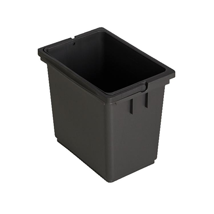 Vermop Putzeimer Equipe – 6 l, rechteckig, anthrazit, 25,0 × 17,0 × 22,5 cm