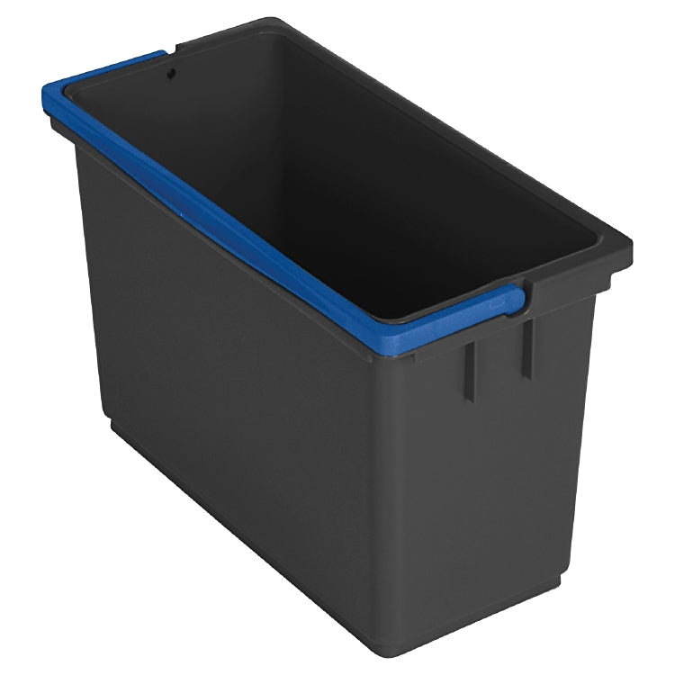 Vermop Putzeimer Equipe – 8 l – rechteckig – anthrazit/blau