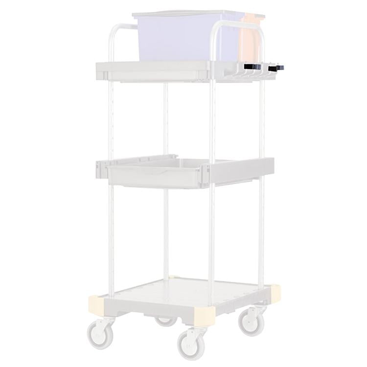 Vermop Stielhalterung Equipe – 2,0–2,8 cm – Kunststoff – Anthrazit – 1 Stk.