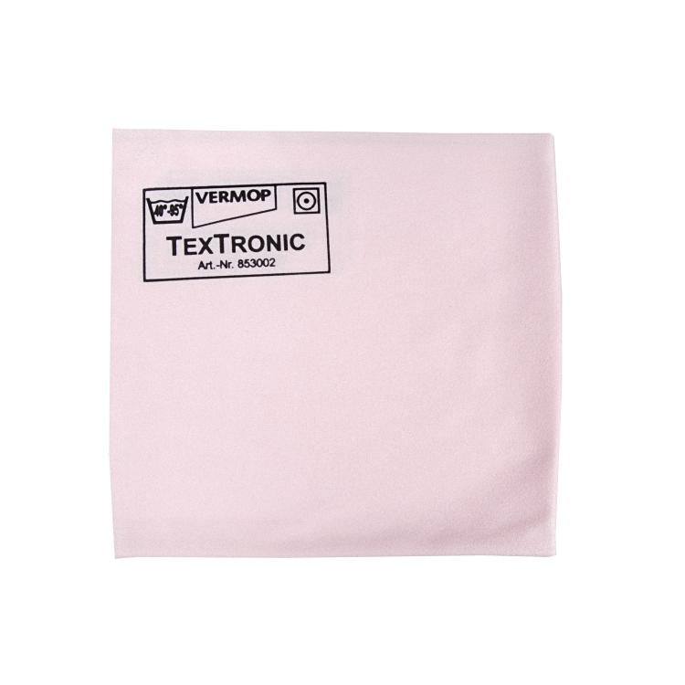 Vermop Mikrofasertuch Textronic – Rot – 38 × 40 cm – Polyester – 1 Stk.