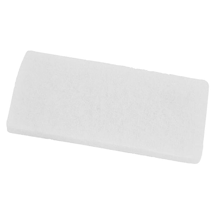 Vermop Spezialschwämme & Pads Randreinigungspad – PET, 11 × 25 cm, weiss, 10 Stk.