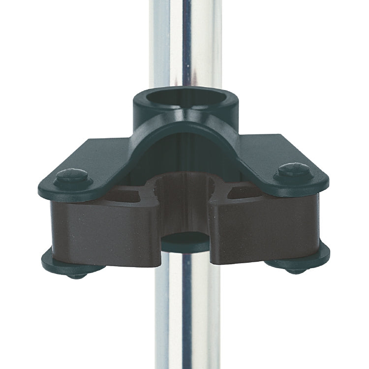 Vermop Stielhalterung – Ø1,8/2,0 cm – Kunststoff – Schwarz – für Vermop Equipe-Wagen – 1 Stk.