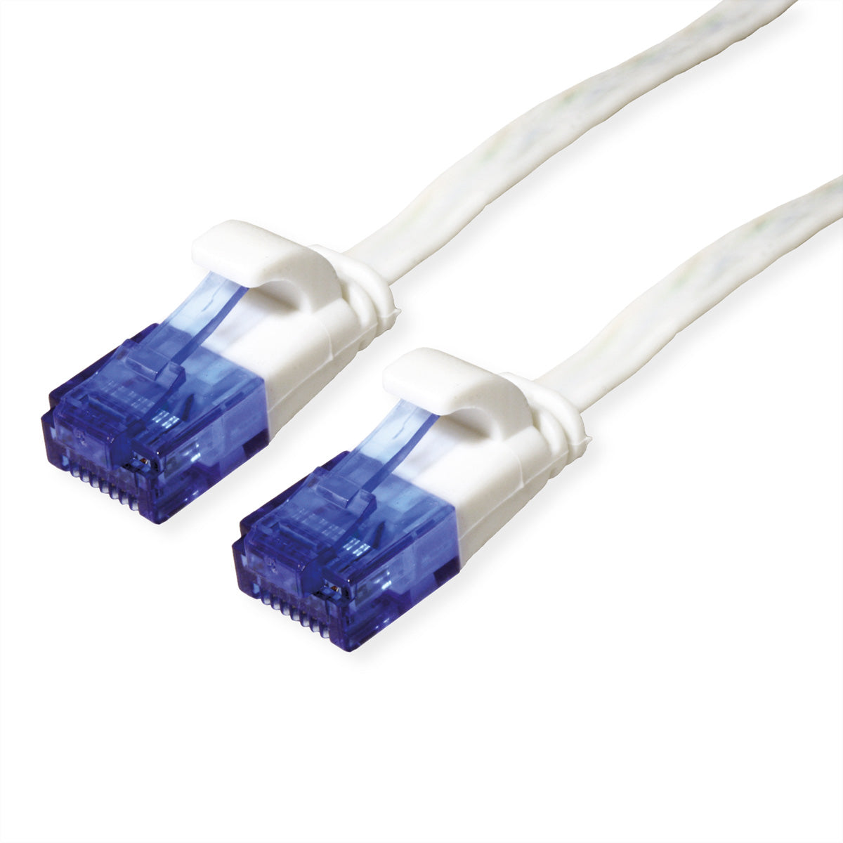 VALUE Patchkabel – Cat6a U/UTP, 3 m, Weiss, RJ-45